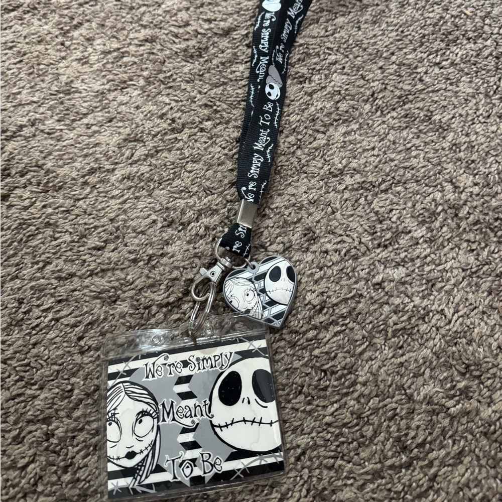 Nightmare Before Christmas Lanyard
